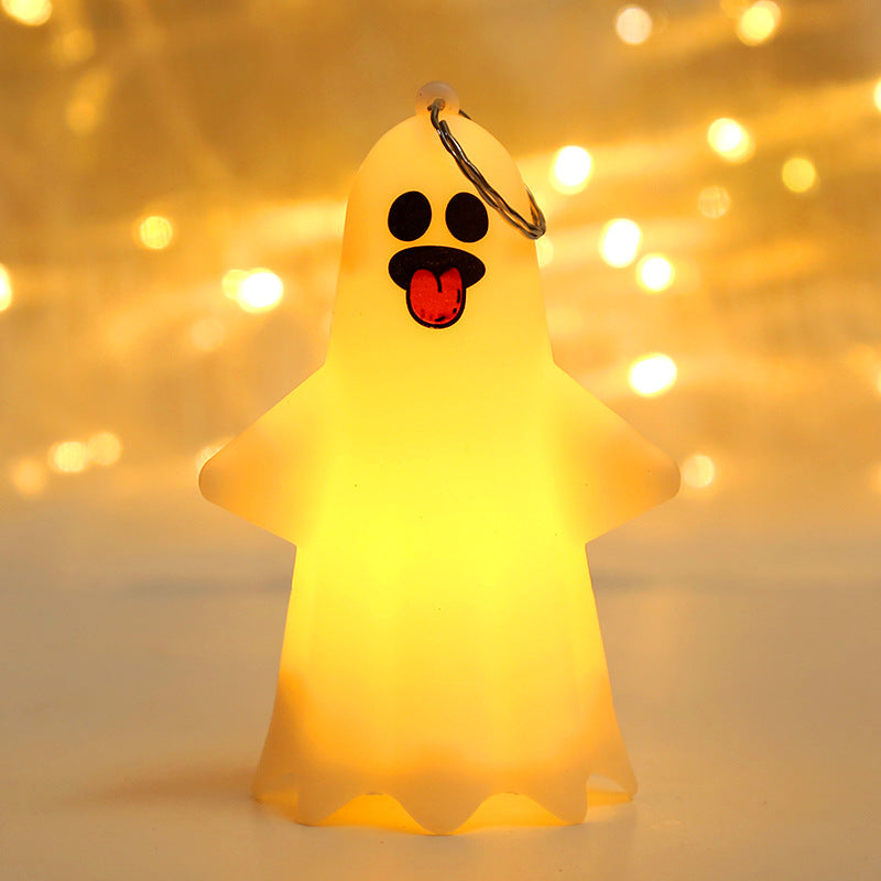 Wholesale Halloween LED Ghost Decoration Plastic Ornaments